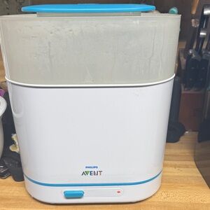 Philips Avent Baby Bottle Sterilizer White and Blue